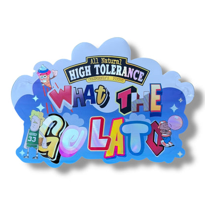 High Tolerance What the Gelato Mylar Bag 3.5g shape bag