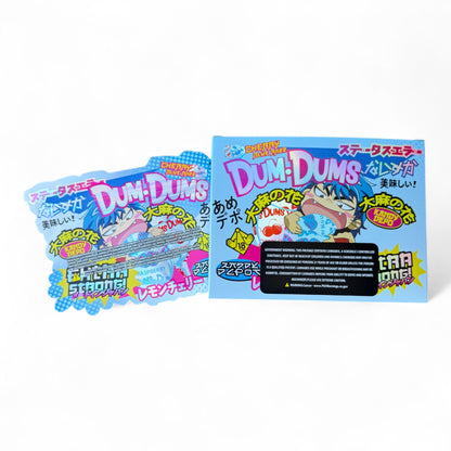 Dum Dums Extra Strong Mylar Bags with Boxes 3.5g Box Packaging Kandy Depo