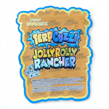 TerpCuzzi Mylar Bag 3.5g shape bag