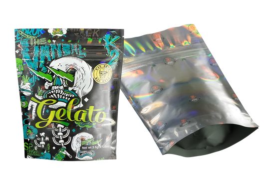 Gelato Vandal K2 Mylar bags 3.5g Packaging Only