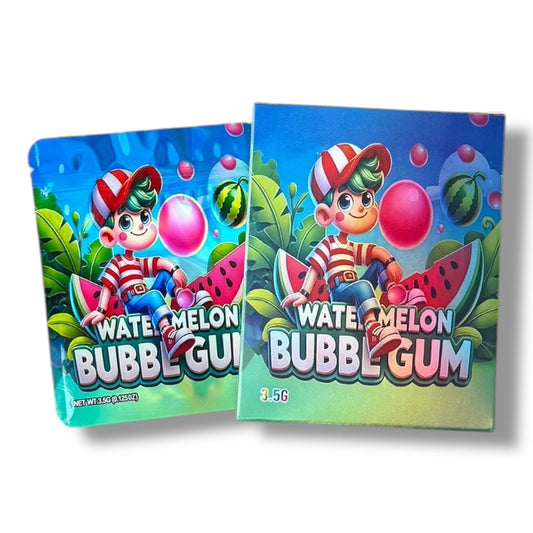 Watermelon Bubblegum Mylar Bags with Boxes 3.5g Box Packaging