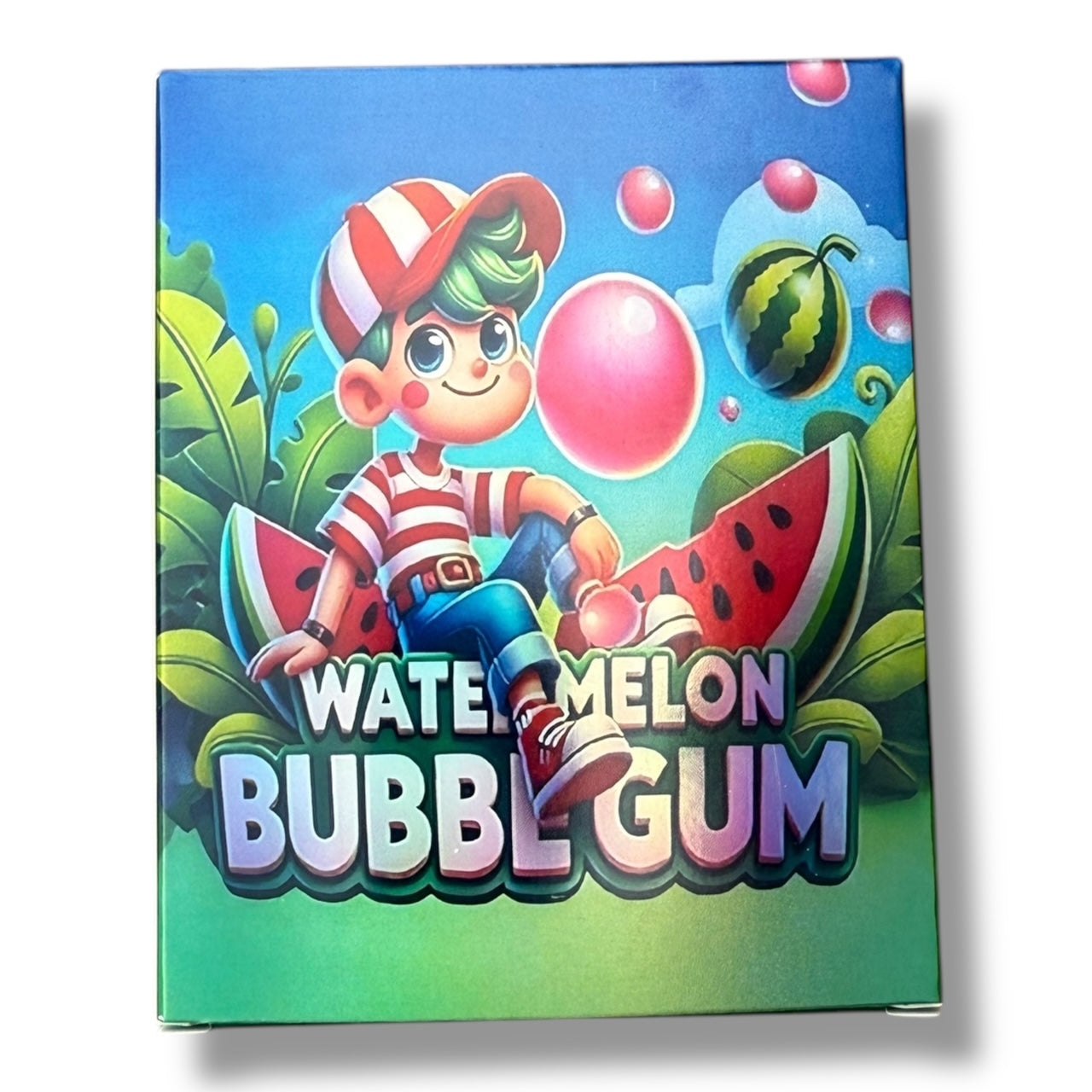 Watermelon Bubblegum Mylar Bags with Boxes 3.5g Box Packaging