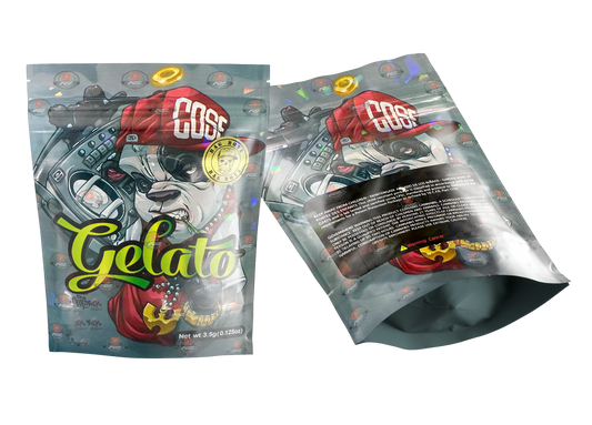 Gelato Mylar bags 3.5g Packaging Only