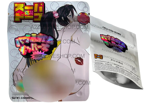 Bubblegum Popperz By Superdope X HI TECH X FEAR OF BOOF - Mylar Bags 3.5g Holographic - Black Unicorn Hub