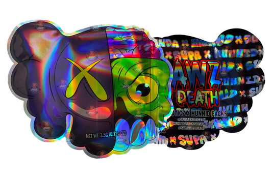 Kawz Of Death 3.5g Mylar Bag