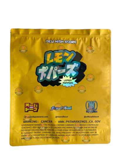 Lemon Popprerz Pound Bag (Large) 1LBS - 16OZ (454g) Super Dope Holographic - Black Unicorn Hub