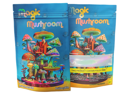 Magic Mushroom Mylar bags -Empty Packaging #1