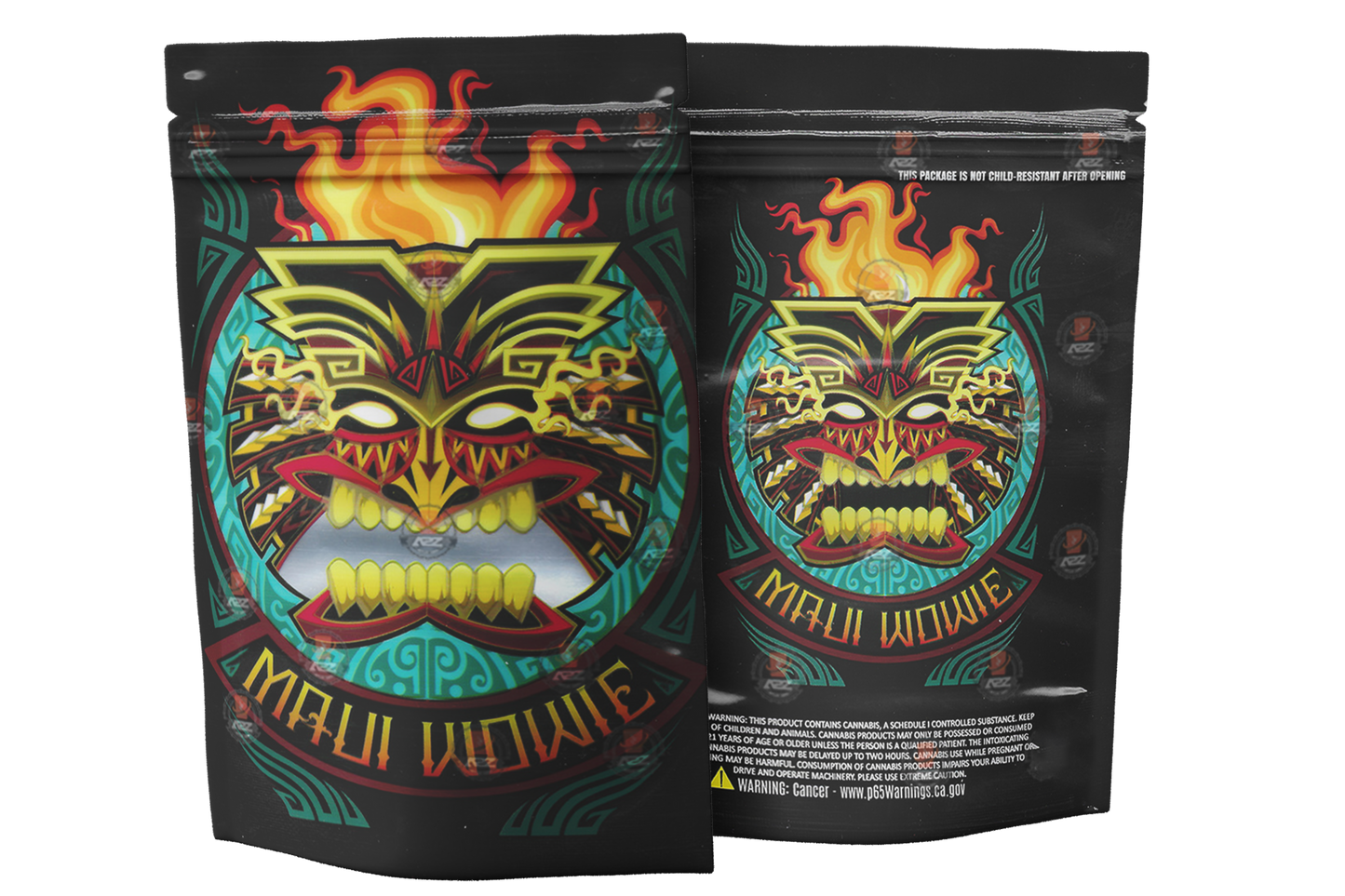 Maui Wowie  Mylar zip lock bag 3.5G