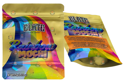 Rainbow Mochi Mylar bag 3.5g Holographic Elate