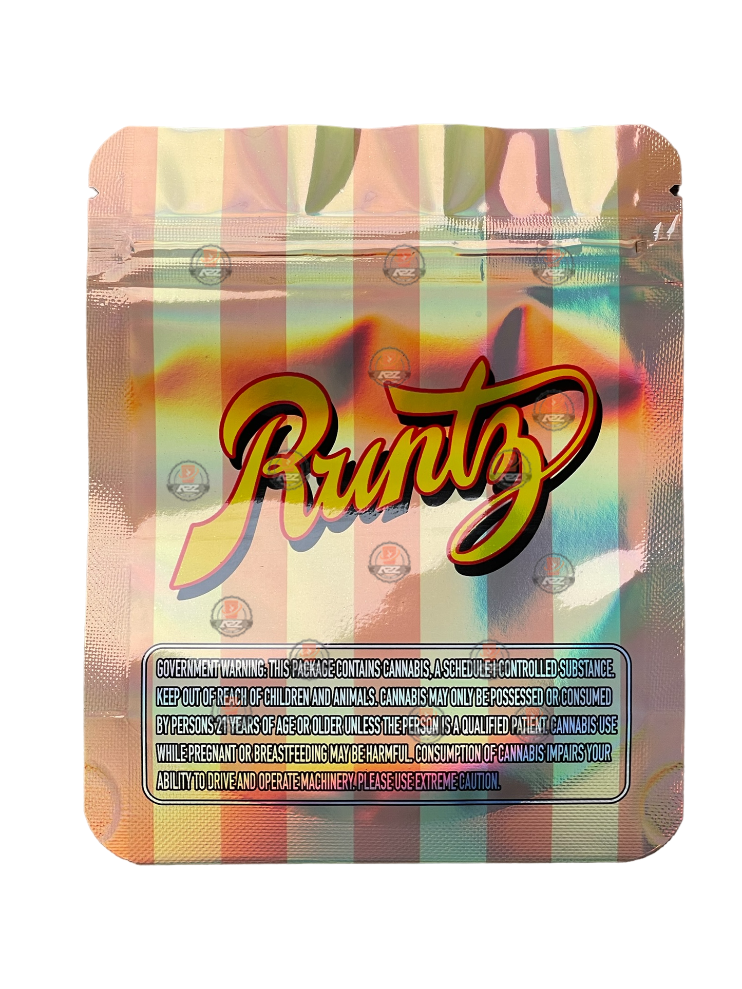 Donut 3.5g Mylar Bag Holographic