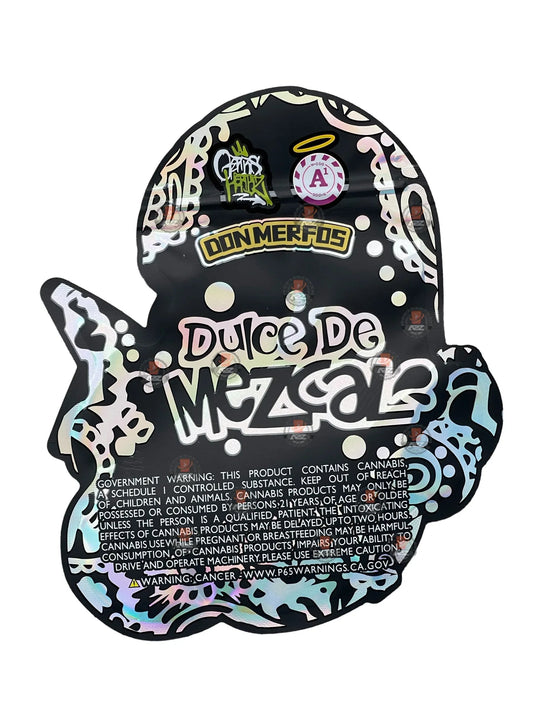 Don Merfos Dulce De Mezcal bag 3.5g Holographic Mylar bag NEW - Black Unicorn Hub