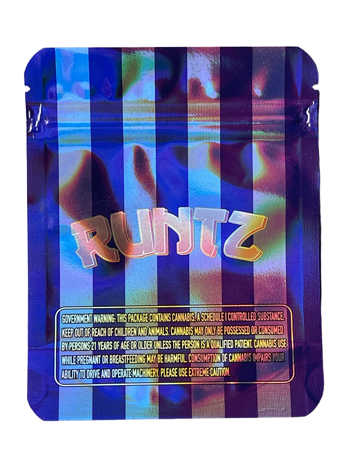 Sushi 3.5g Mylar Bag Holographic