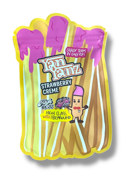Strawberry Creme Yan Yanz Exotic 3.5g Cup and Bag Combo (TERP NOT INCLUDED)