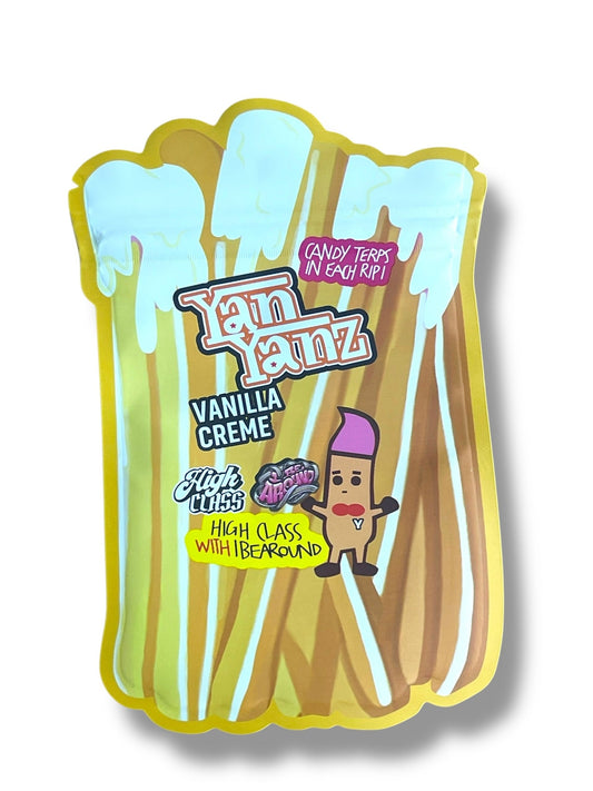 Vanilla Creme Yan Yanz Exotic 3.5g Cup and Bag Combo (TERP NOT INCLUDED)