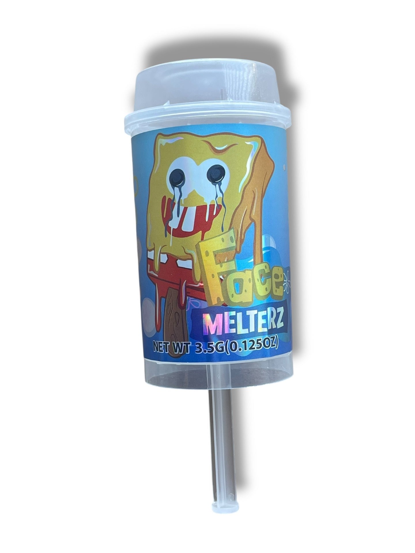 Push Pop 3.5g Container Holographic sticker