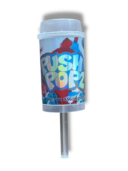 Push Pop 3.5g Container Holographic sticker