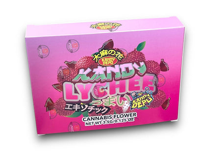 Kandy Depo Kandy Lychee Mylar Bags with Boxes 3.5g Box Packaging Holographic