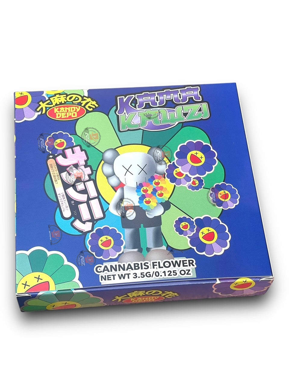 Kandy Depo Kama Kawzi Mylar Bags with Boxes 3.5g Box Packaging Holographic