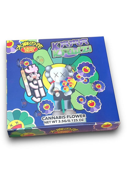 Kandy Depo Kama Kawzi Mylar Bags with Boxes 3.5g Box Packaging Holographic
