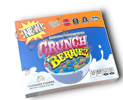 Crunch Berriez Mylar Bags with Boxes 3.5g Box Packaging Holographic