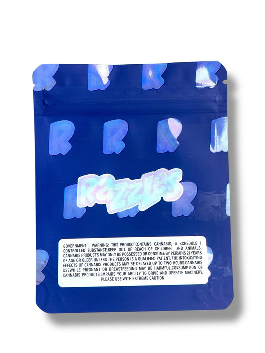 Candemina Fruity Assorted Gummy Edible Packaging 3.5g Mylar bags - packaging only 1