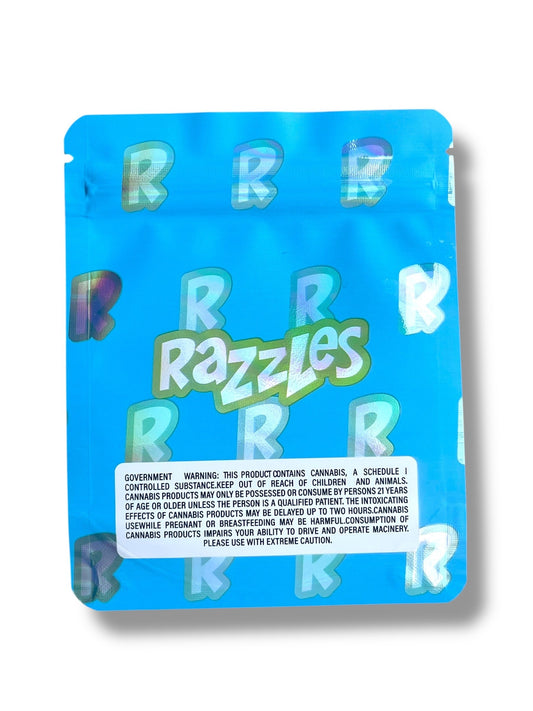 Puchao Fruit Soda 4 Flavors Edible Packaging 3.5g Mylar bags Gummy Soft Candy packaging only