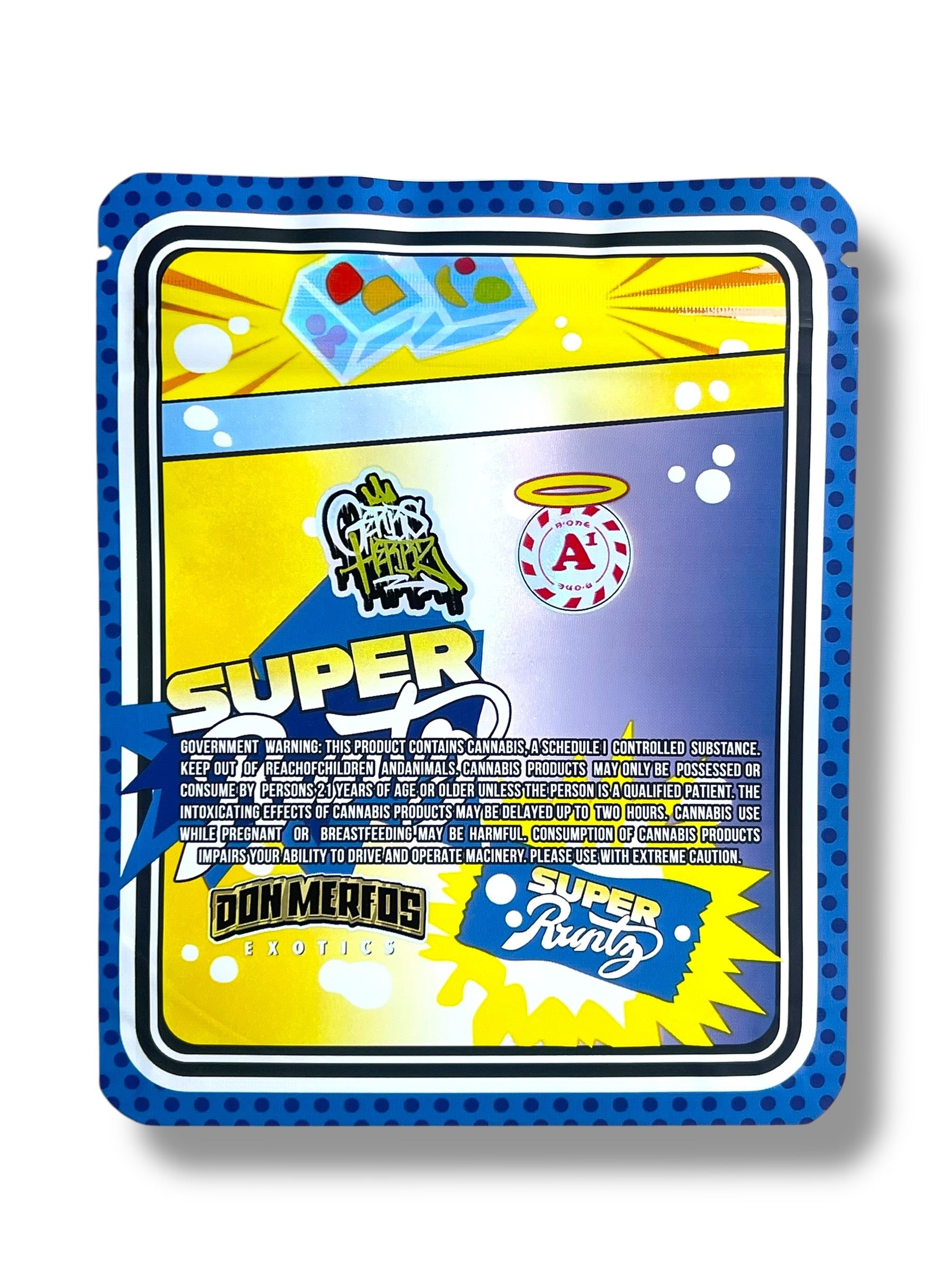 Don Merfos Super Runtz bag 3.5g Mylar bag