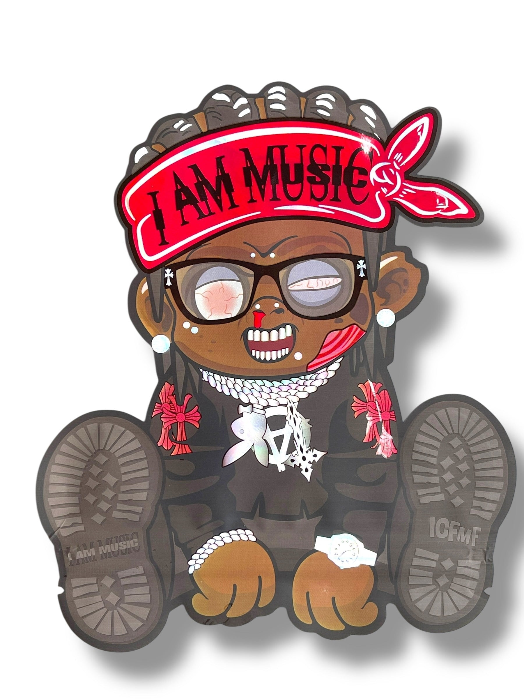 Baby Bag I am Music High Tolerance ICFMF 3.5g Mylar Bag