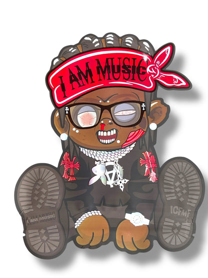 Baby Bag I am Music High Tolerance ICFMF 3.5g Mylar Bag