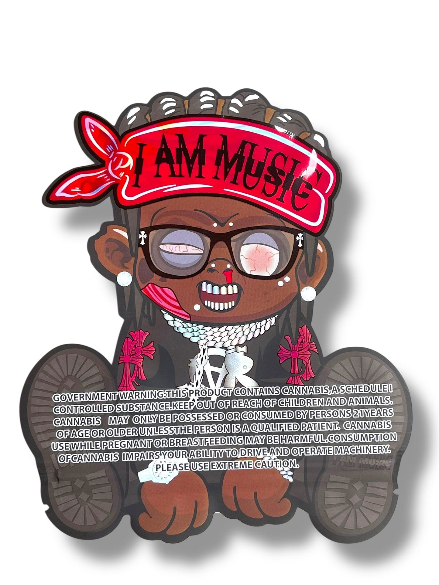 Baby Bag I am Music High Tolerance ICFMF 3.5g Mylar Bag