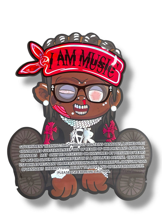 Baby Bag I am Music High Tolerance ICFMF 3.5g Mylar Bag