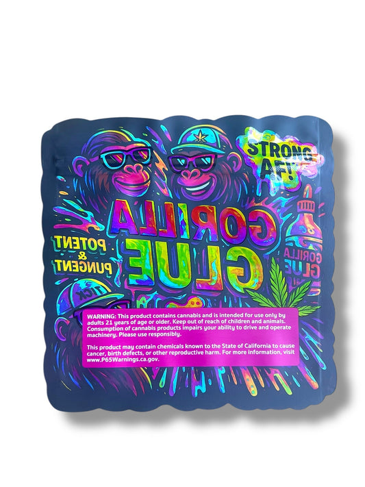 Gorilla Glue Mylar Bag 3.5g - shape bags