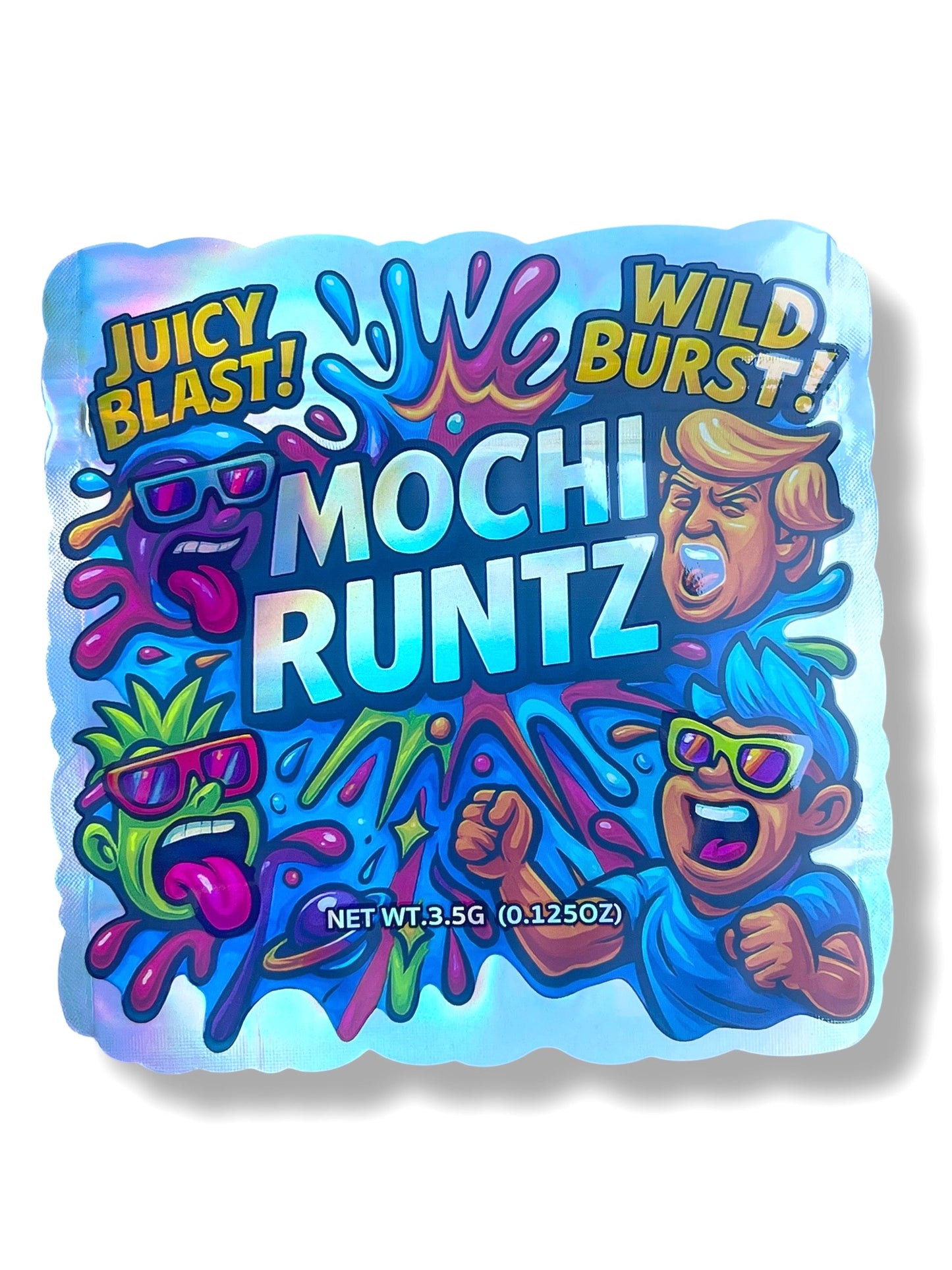 Mochi Runtz Mylar Bag 3.5g shape bags