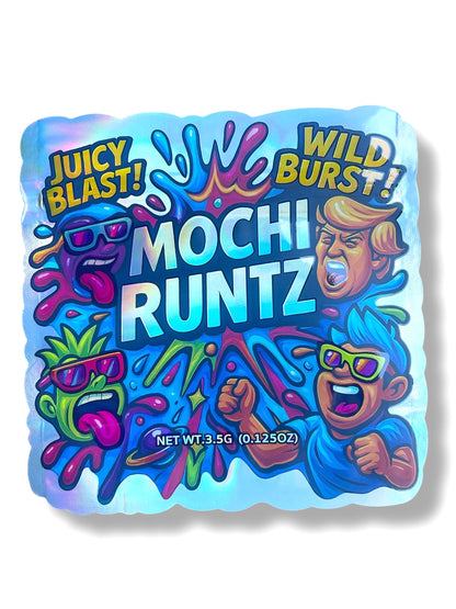 Mochi Runtz Mylar Bag 3.5g shape bags