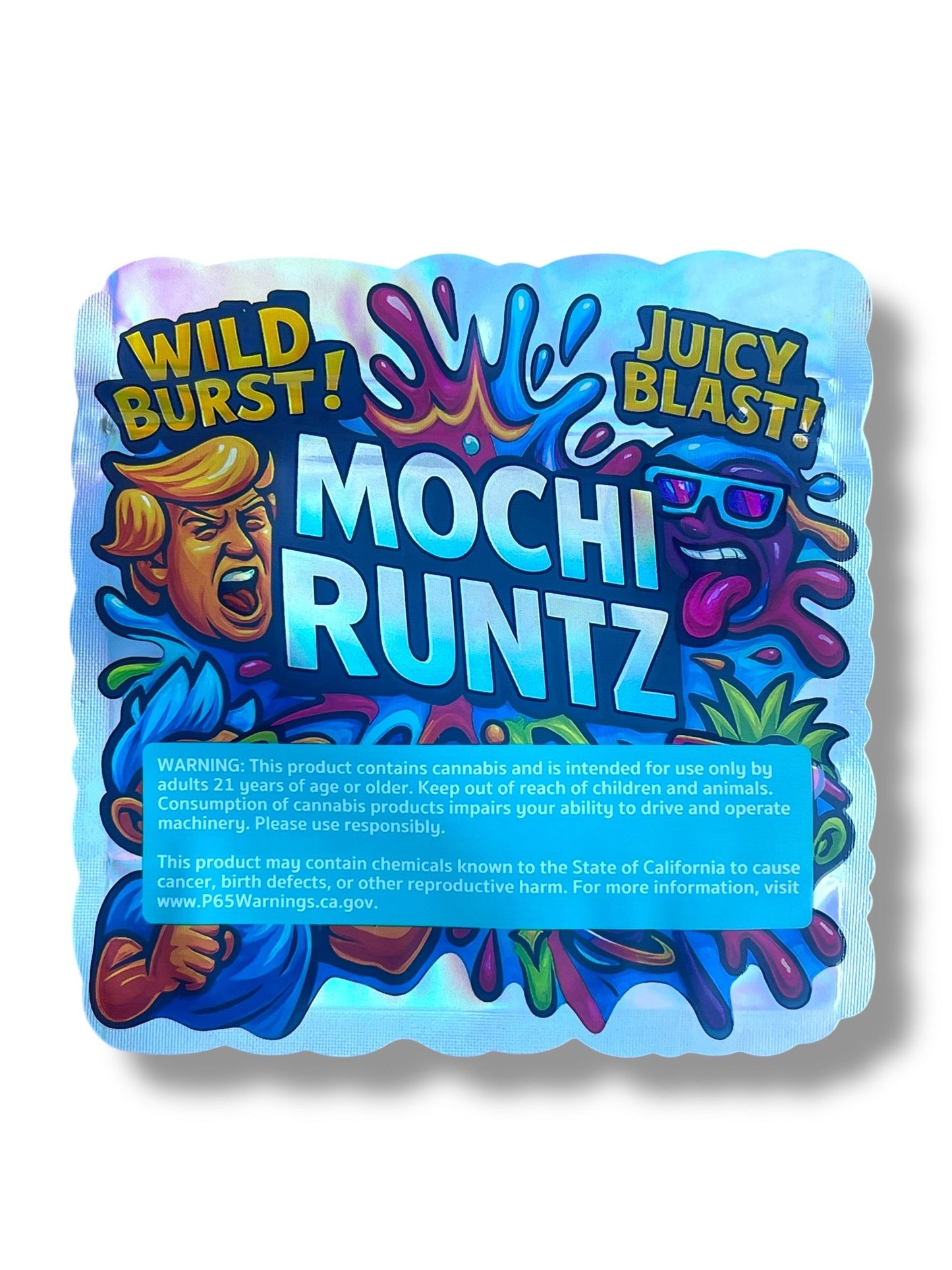 Mochi Runtz Mylar Bag 3.5g shape bags
