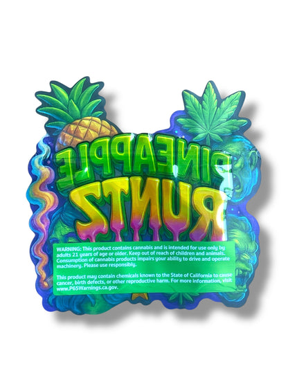 Pineapple Runtz Mylar Bag 3.5g shape bags