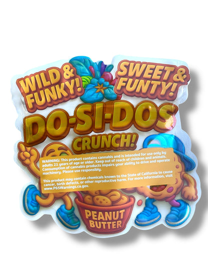 Do Si Dos Crunch Mylar Bag 3.5g shape bags