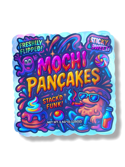 Mochi Pancakes Mylar Bag 3.5g shape bags