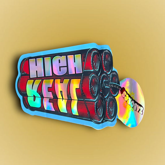 Real High Zabores 3.5g Mylar Bag Holographic