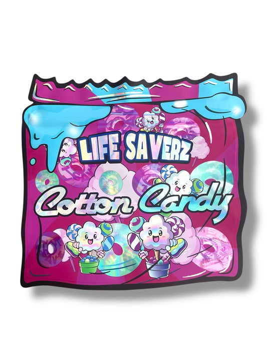 Life Saverz Cotton Candy 3.5g Mylar Bag- Packaging Only