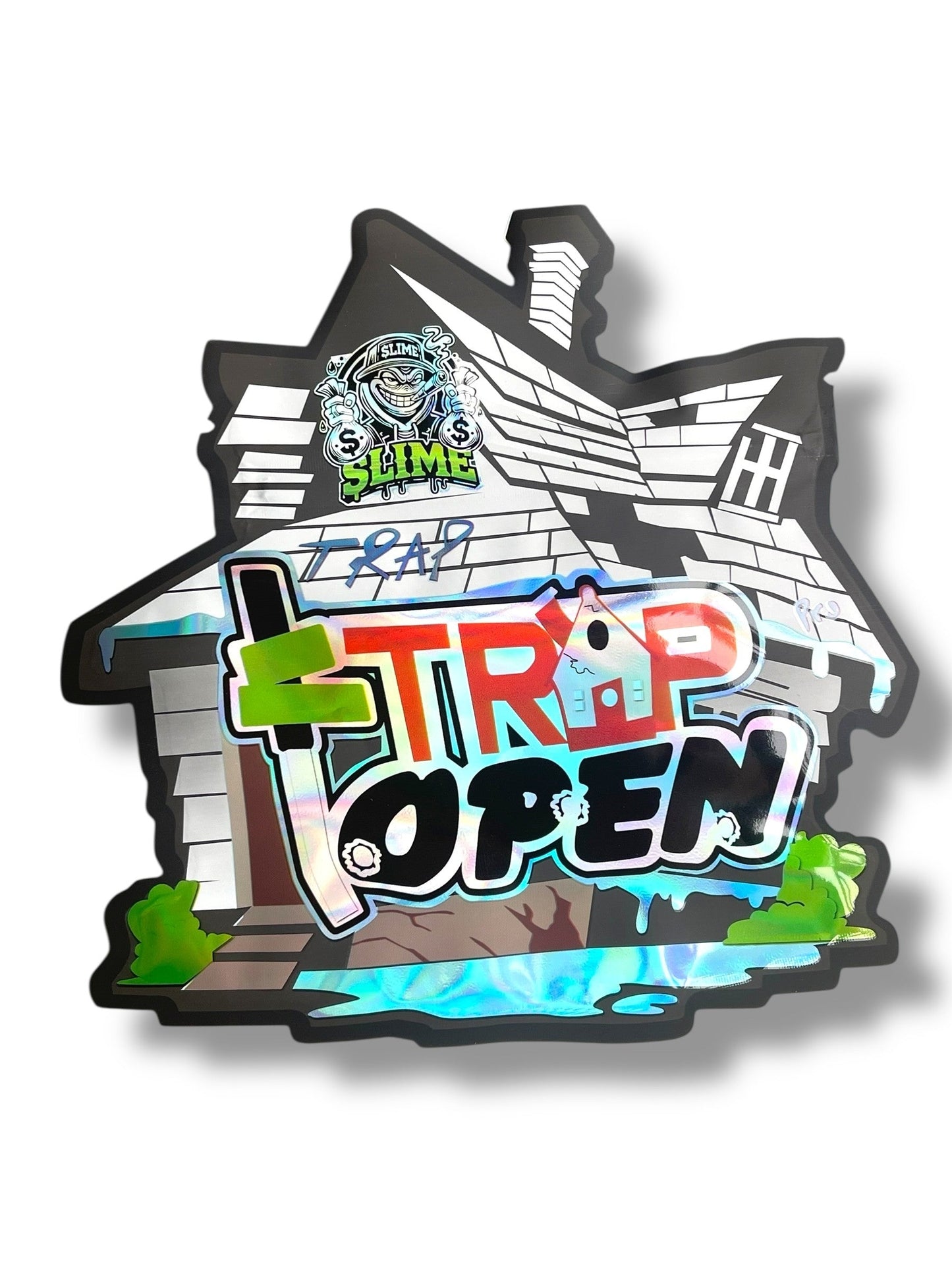 Slime Trap Open 3.5g Mylar Bag- Packaging Only