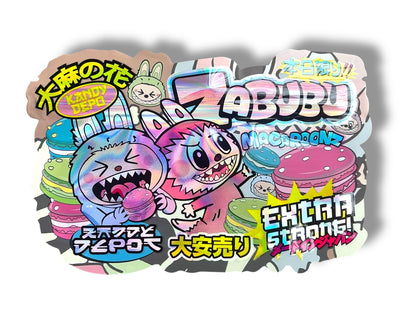 Kandy Depo Zabubu Macaroonz 3.5g Mylar Bag- Packaging Only