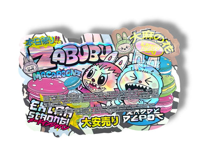Kandy Depo Zabubu Macaroonz 3.5g Mylar Bag- Packaging Only