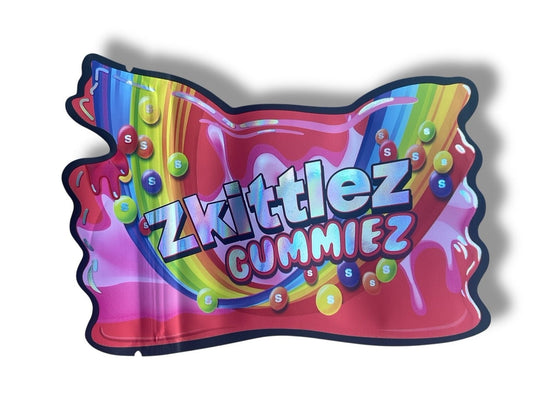 Zkittlez Gummiez 3.5g Mylar Bag- Packaging Only