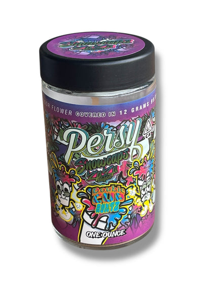 Persy Snowballs Zaza Edition 16-1oz Glass Jars - Varity Pack 16 Flavors in box 1-pound empty jars