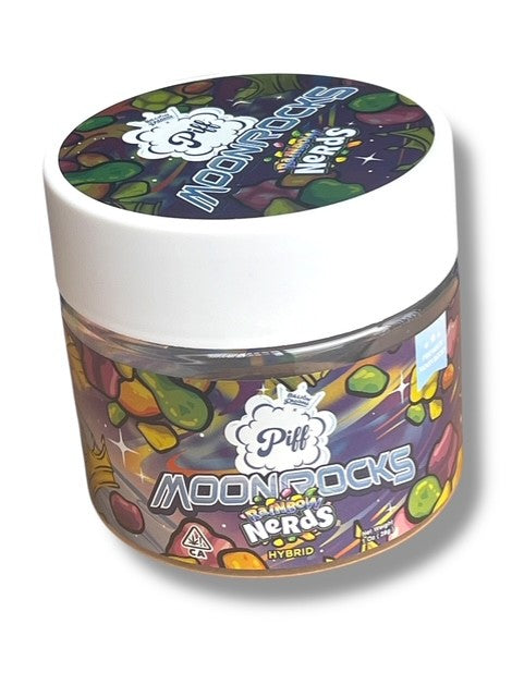 Piff Moonrocks Berry POP Edition 1oz Plastic Jars - Varity Pack 16 Strains in box Empty Jars