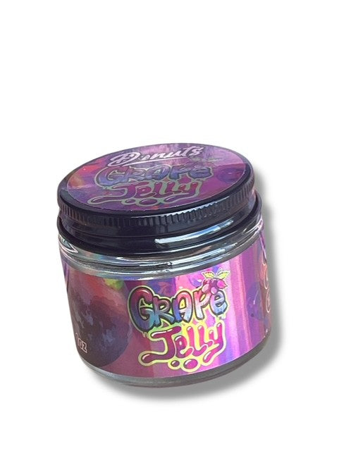 Donuts 1oz Glass Jars - Varity Pack 16 Strains in box Empty Jars