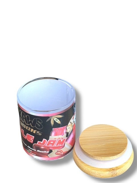 Kawz Exotic Edition Moon Rocks 1oz Glass Jars - Varity Pack 16 Strains in box Empty Jars