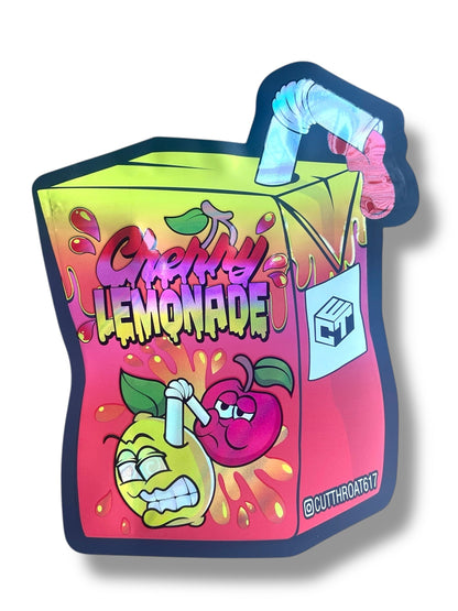 Cherry Lemonade 3.5g Mylar Bag- Packaging Only Juice box