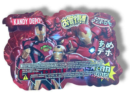 Kandy Depo Fusion Blast Cherry 3.5g Mylar Bag- Packaging Only (Copy)